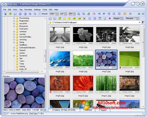 Képernyőkép FastStone Image Viewer Windows 10