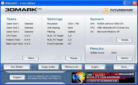 Képernyőkép 3DMark Windows 10