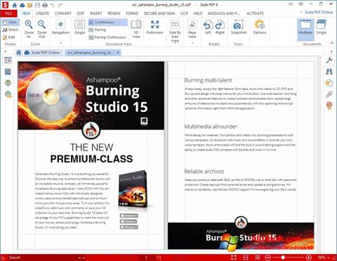 Képernyőkép Soda PDF Windows 10