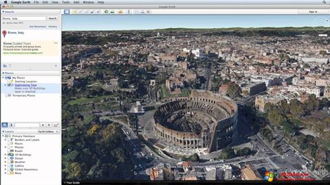 Képernyőkép Google Earth Windows 10