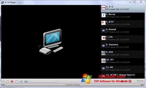Képernyőkép IP-TV Player Windows 10