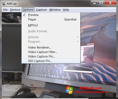 Képernyőkép AMCap Windows 10