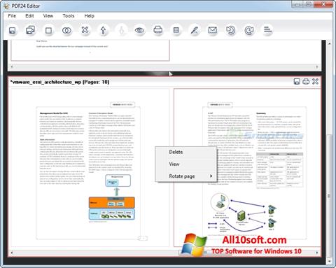 Képernyőkép PDF24 Creator Windows 10