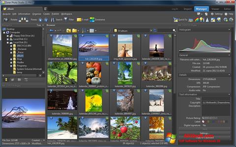 Képernyőkép Zoner Photo Studio Windows 10