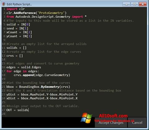 Képernyőkép Python Windows 10