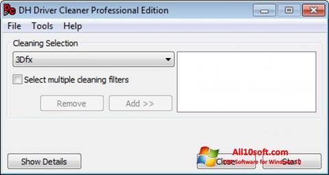 Képernyőkép Driver Cleaner Windows 10