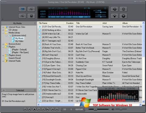 Képernyőkép JetAudio Windows 10