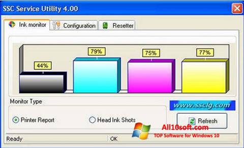 Képernyőkép SSC Service Utility Windows 10