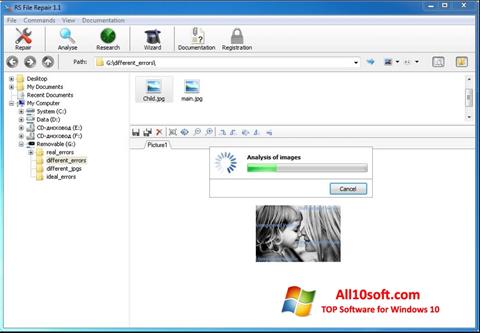 Képernyőkép RS File Recovery Windows 10