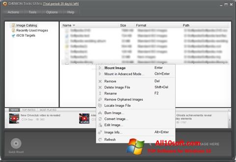 Képernyőkép DAEMON Tools Ultra Windows 10