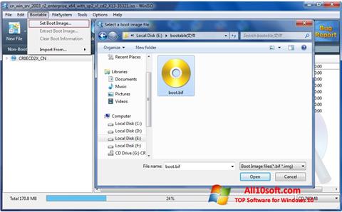 Képernyőkép WinISO Windows 10
