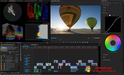 Képernyőkép Adobe Premiere Pro CC Windows 10