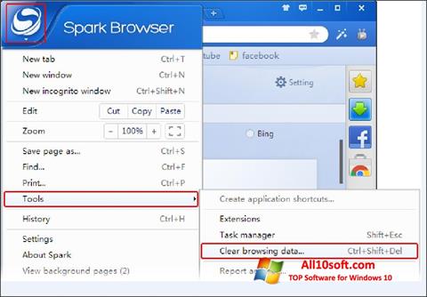 Képernyőkép Spark Windows 10