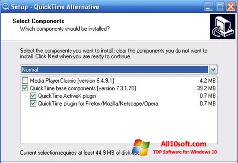 Képernyőkép QuickTime Alternative Windows 10