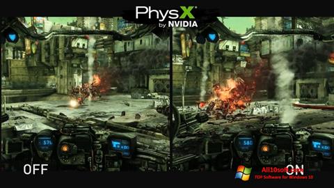 Képernyőkép NVIDIA PhysX Windows 10