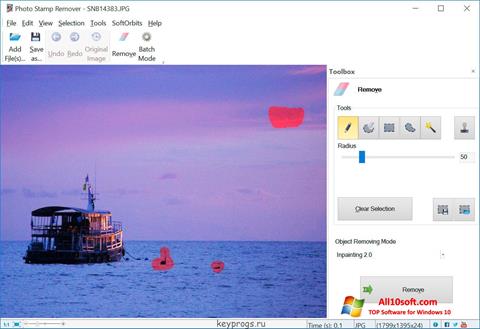 Képernyőkép Photo Stamp Remover Windows 10