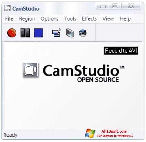 Képernyőkép CamStudio Windows 10