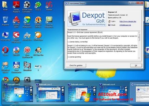 Képernyőkép Dexpot Windows 10