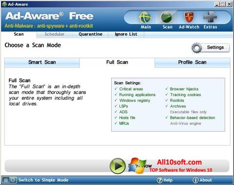 Képernyőkép Ad-Aware Free Windows 10